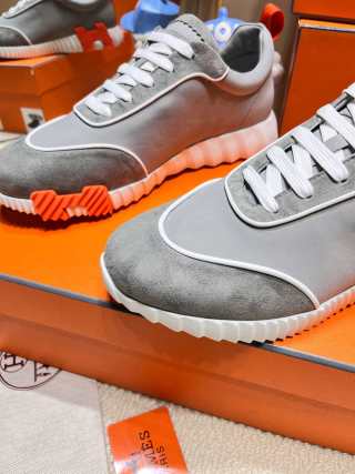 Herms Couple Unisex Sneakers for Men and Women