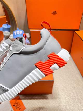 Herms Couple Unisex Sneakers for Men and Women
