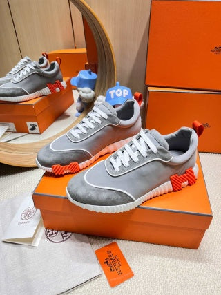 Herms Couple Unisex Sneakers for Men and Women