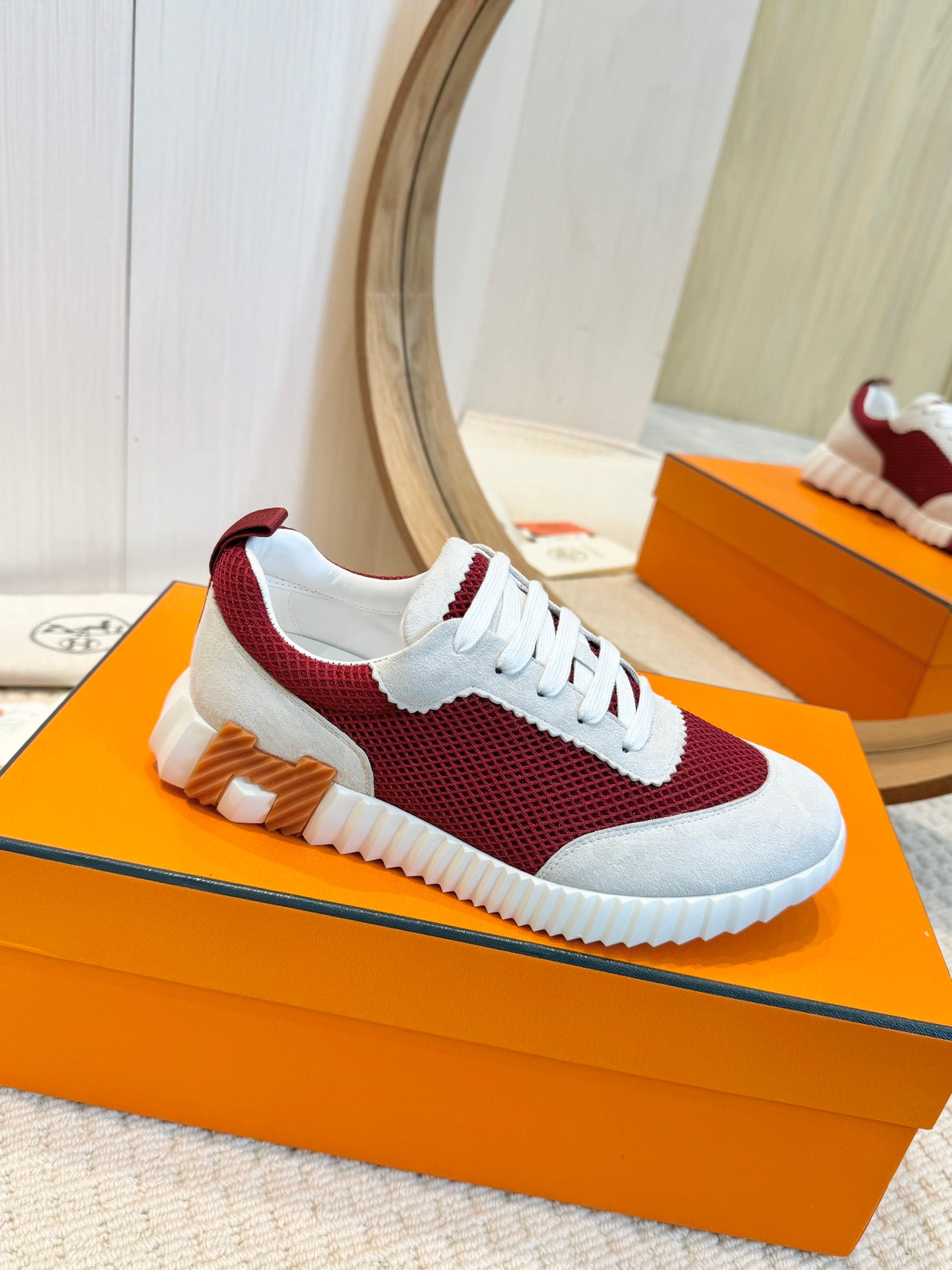 Hrmes Couple Unisex Sneakers for Men and Women Pre Order