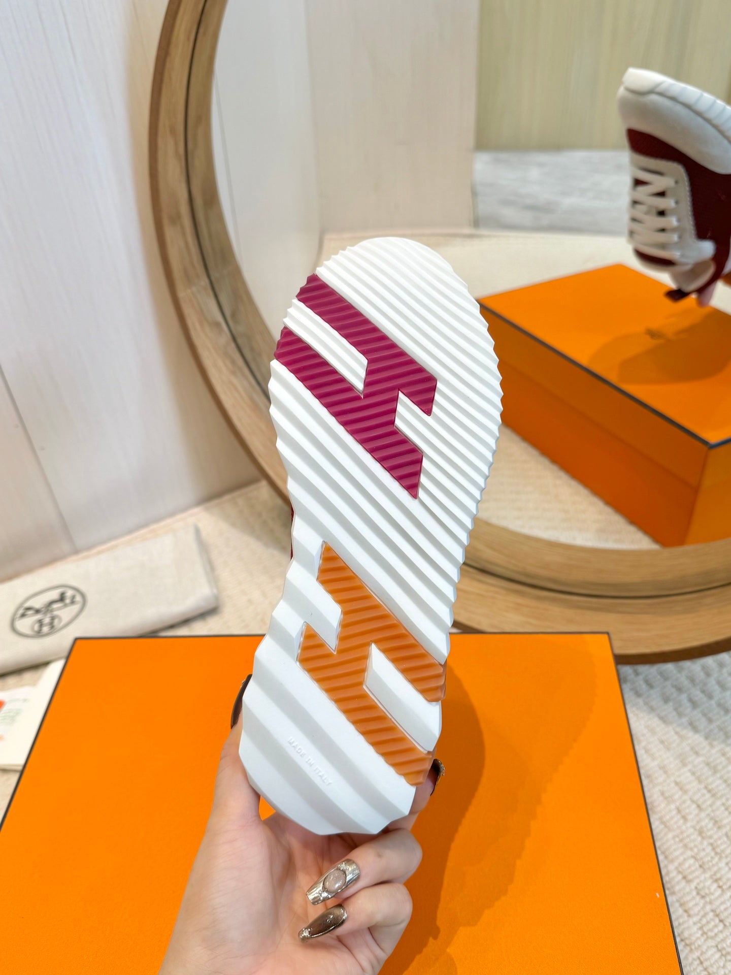 Hrmes Couple Unisex Sneakers for Men and Women Pre Order
