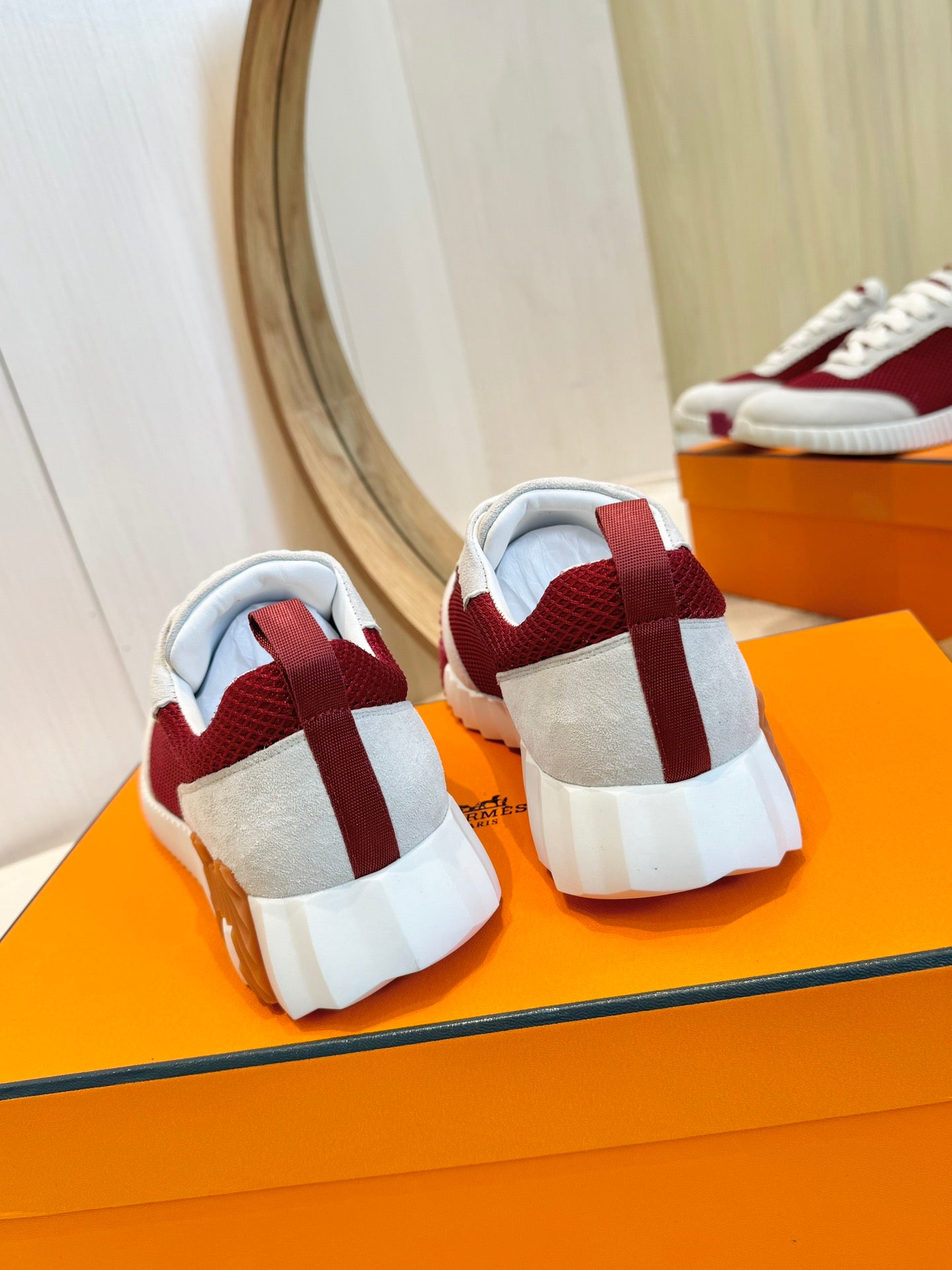 Hrmes Couple Unisex Sneakers for Men and Women Pre Order