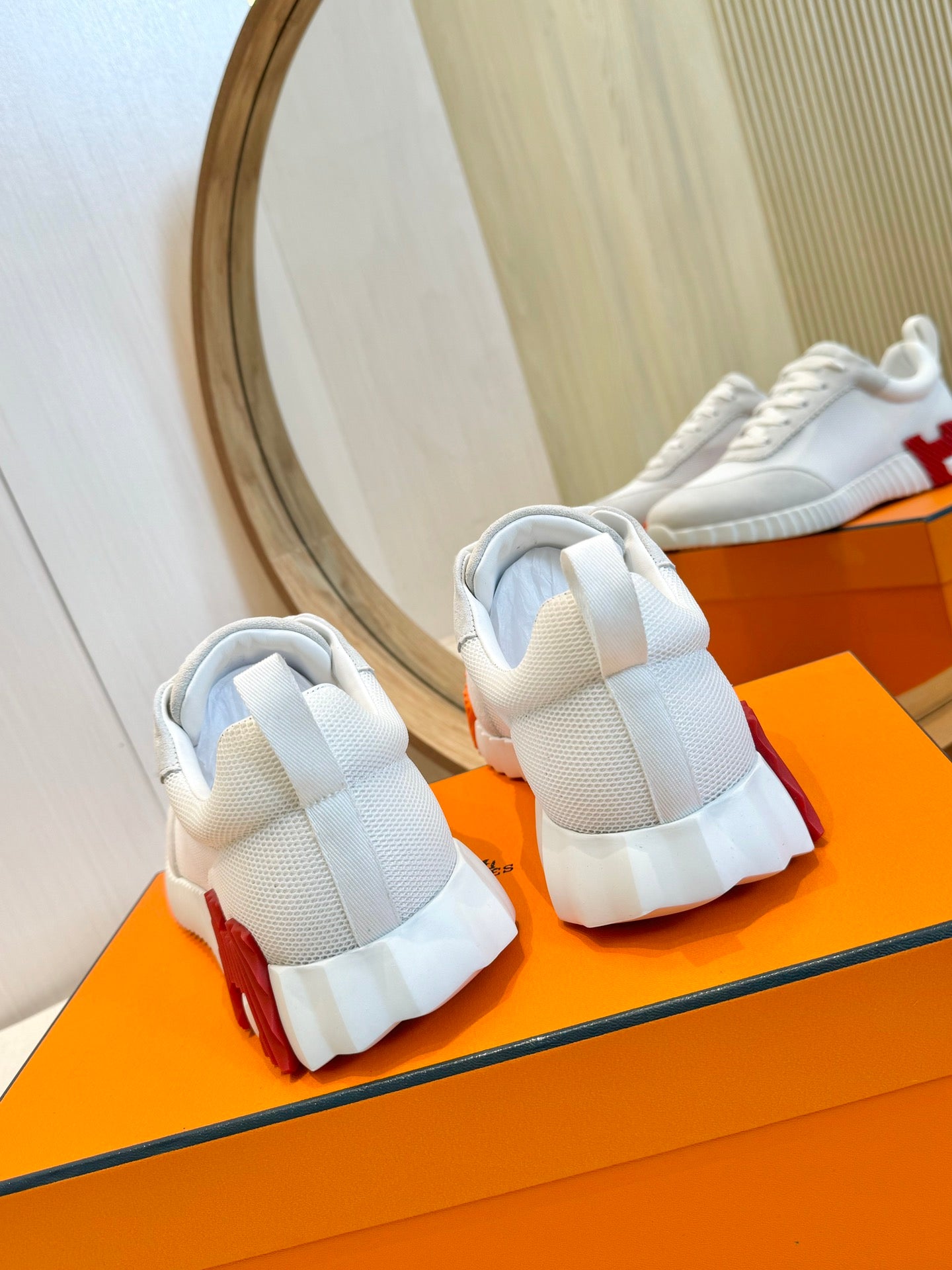 Hrmes Couple Unisex Sneakers for Men and Women Pre Order
