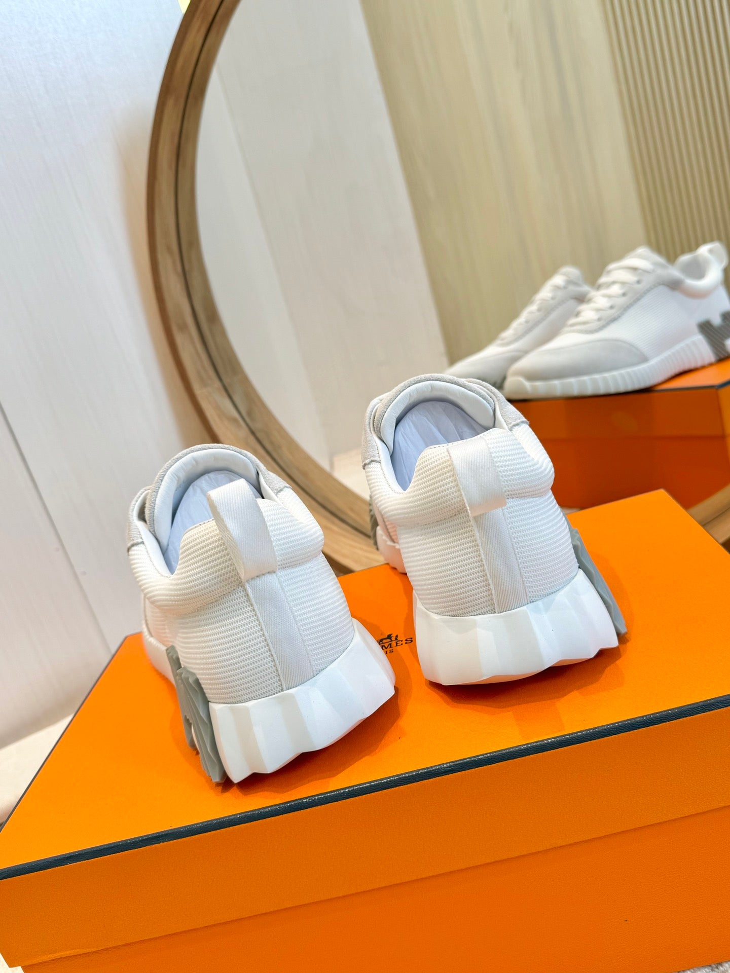 Hrmes Couple Unisex Sneakers for Men and Women Pre Order