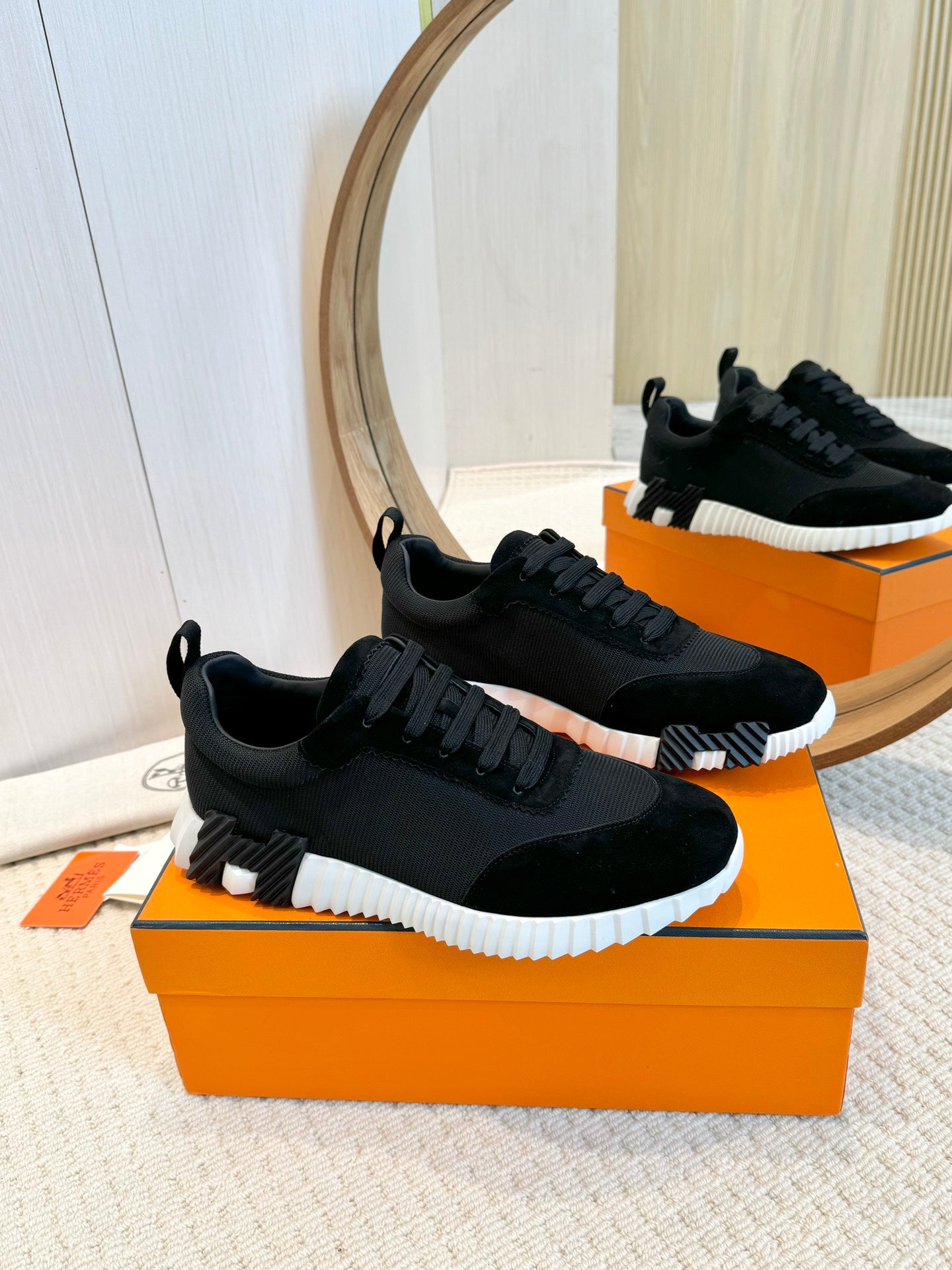 Herms Couple Unisex Sneakers for Men and Women Pre Order