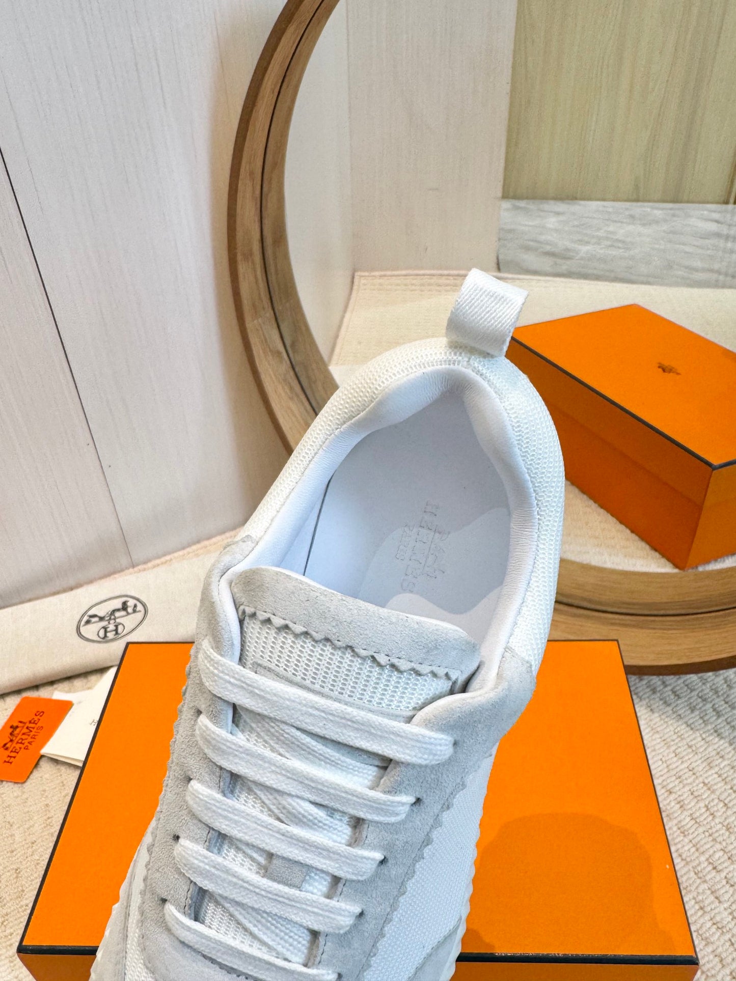 Herms Couple Unisex Sneakers for Men and Women Pre Order