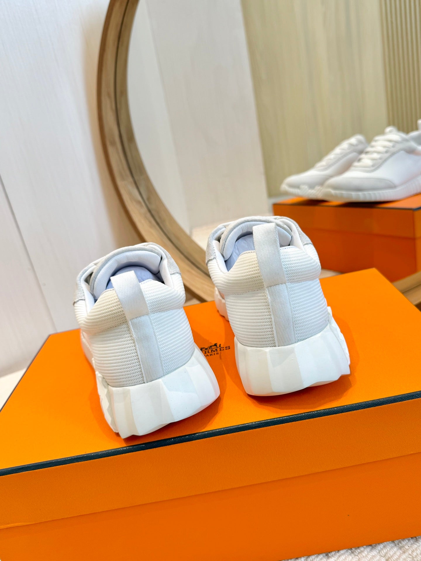 Herms Couple Unisex Sneakers for Men and Women Pre Order