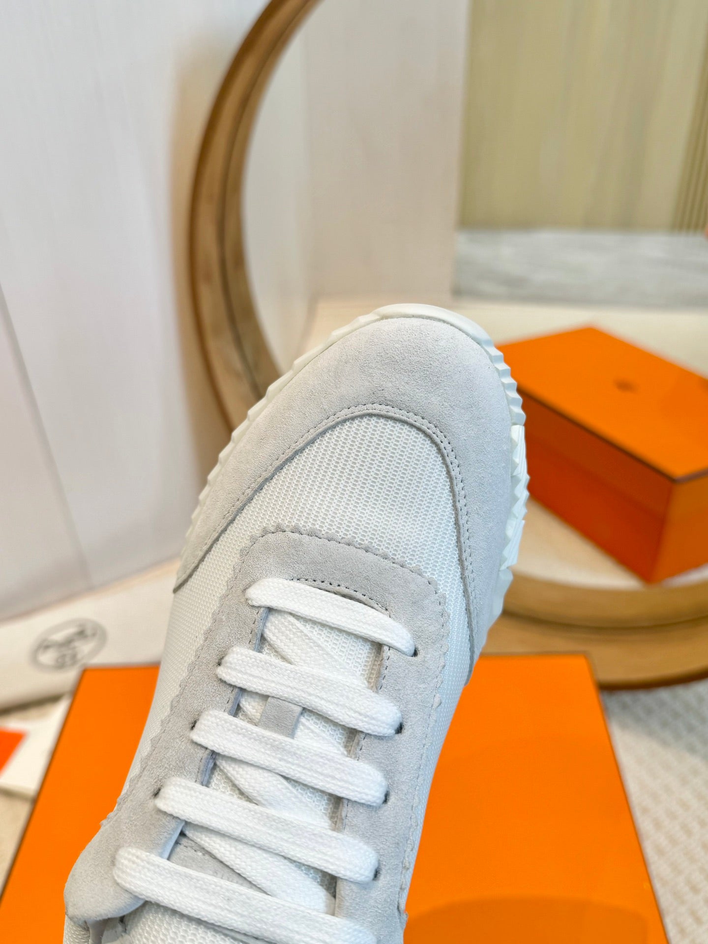 Herms Couple Unisex Sneakers for Men and Women Pre Order