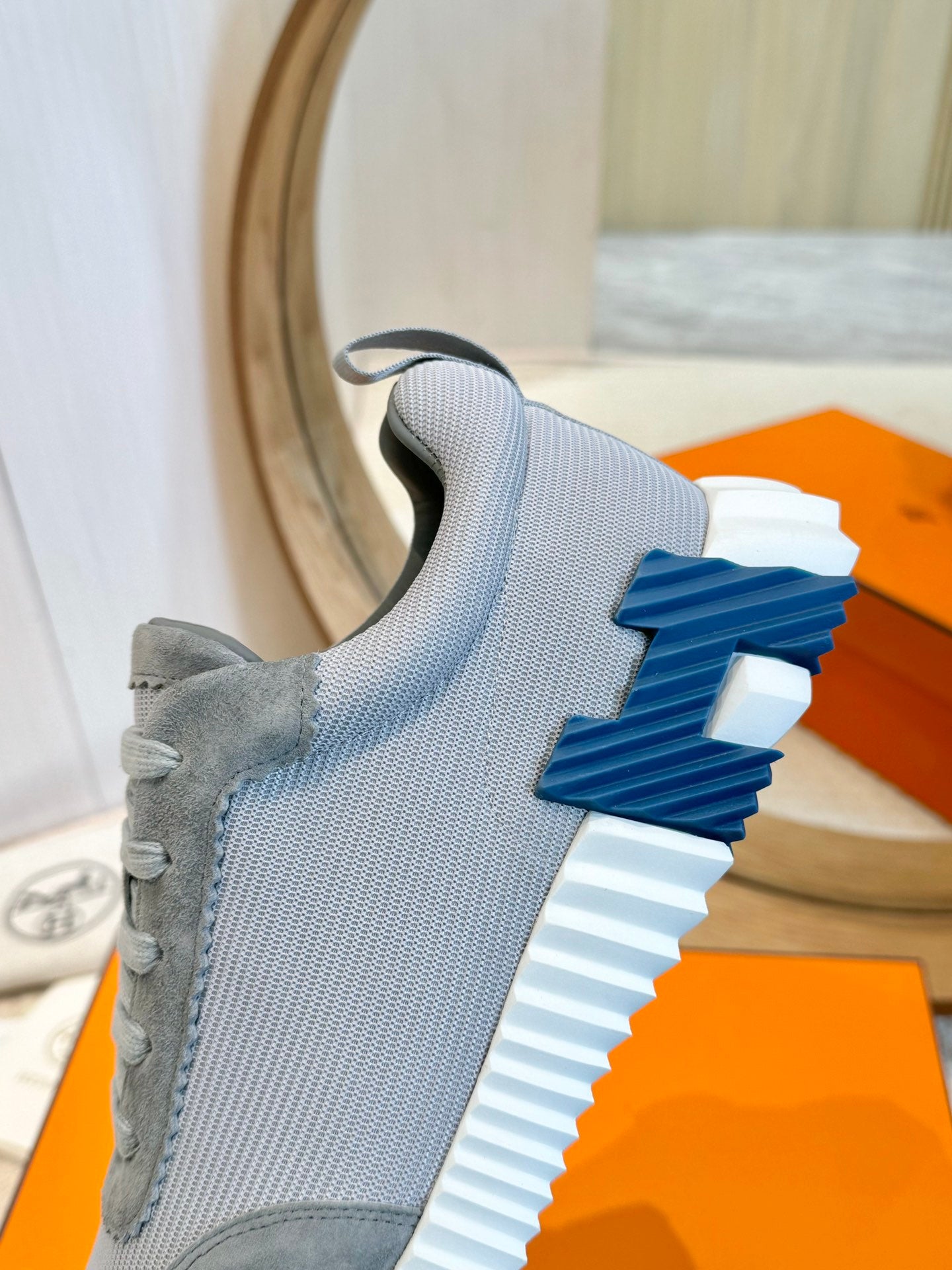 Herms Couple Unisex Sneakers for Men and Women