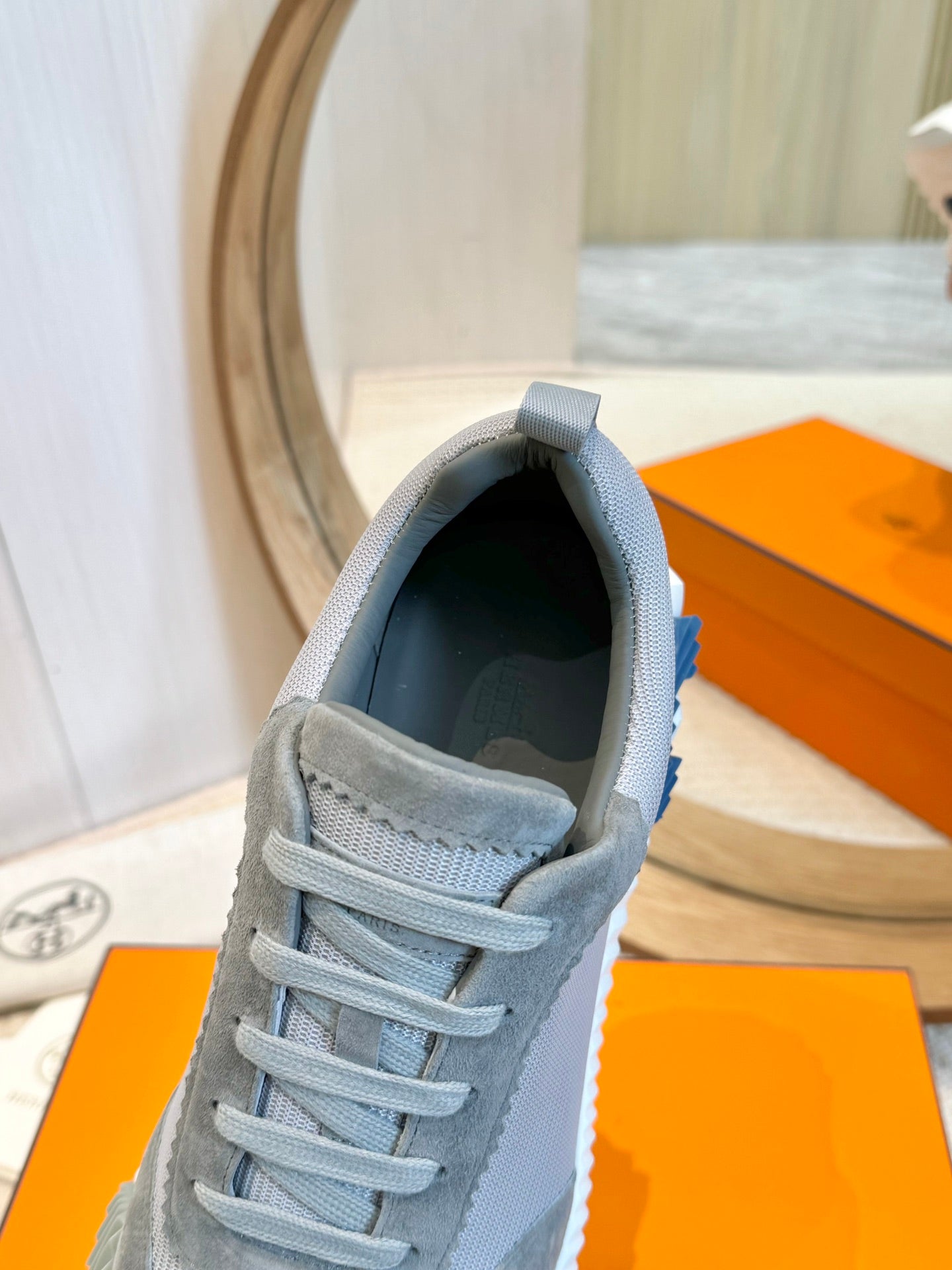 Herms Couple Unisex Sneakers for Men and Women