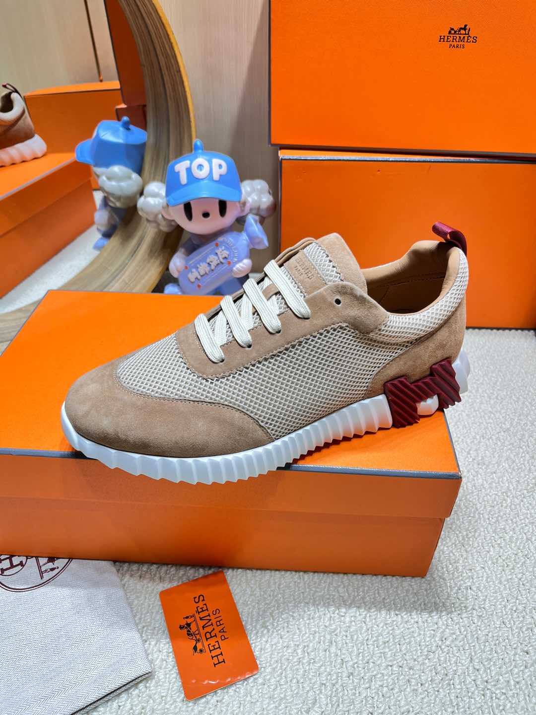 Hrmes Couple Unisex Sneakers for Men and Women Pre Order