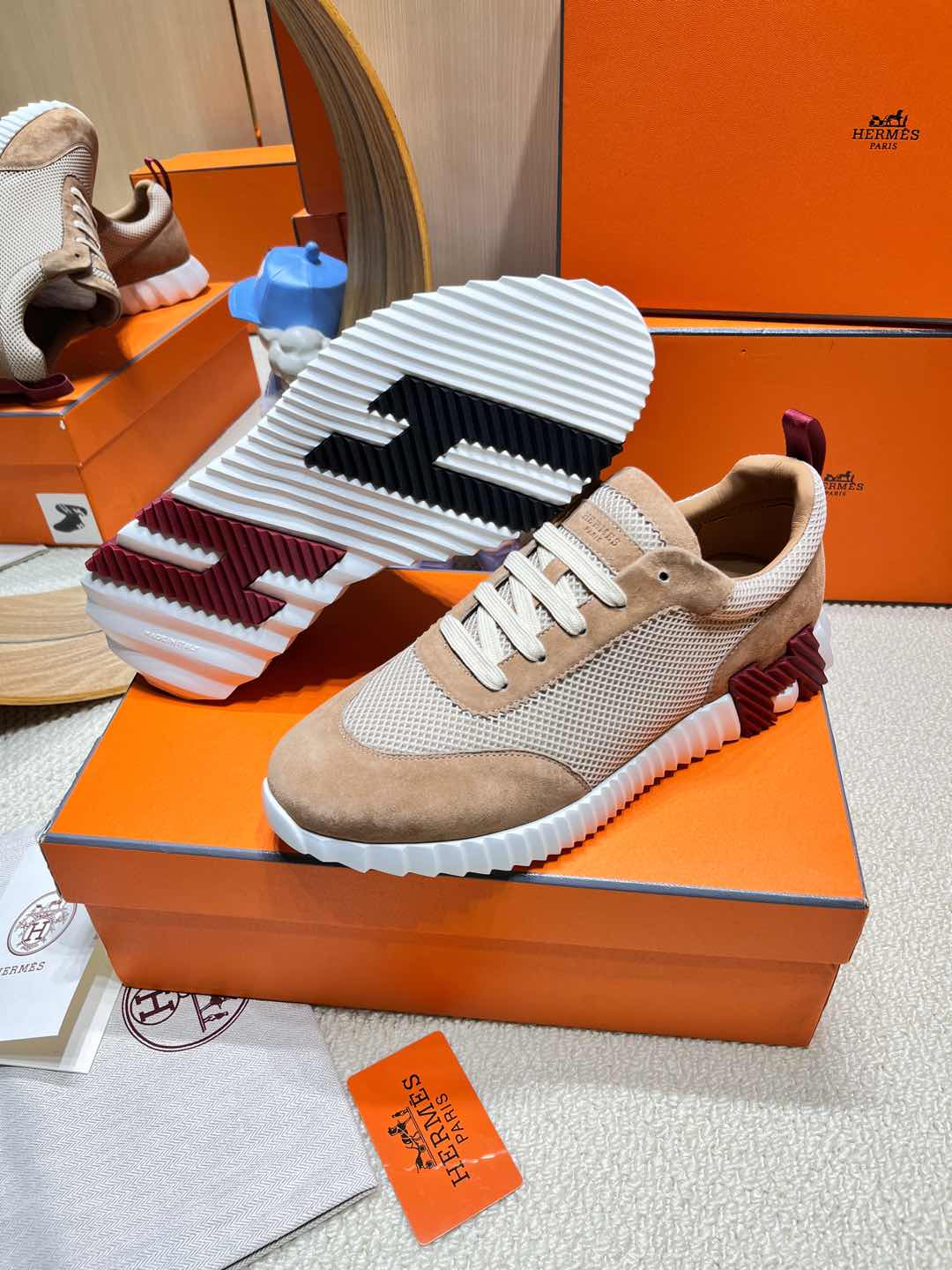 Hrmes Couple Unisex Sneakers for Men and Women Pre Order