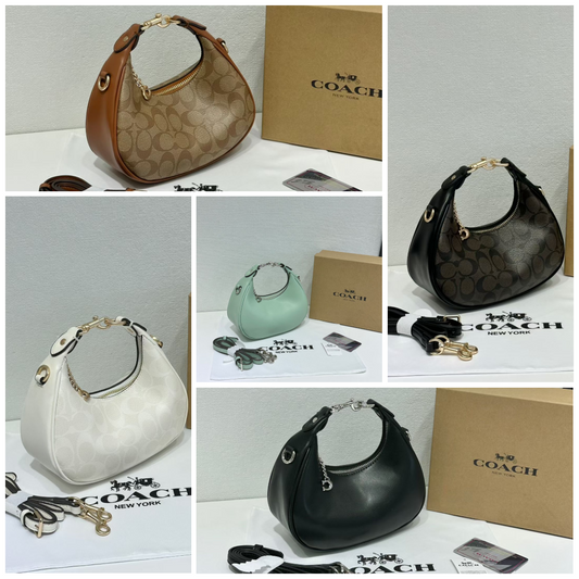 Luxury Brand Co-ach Mini Jonie Handbag for Women