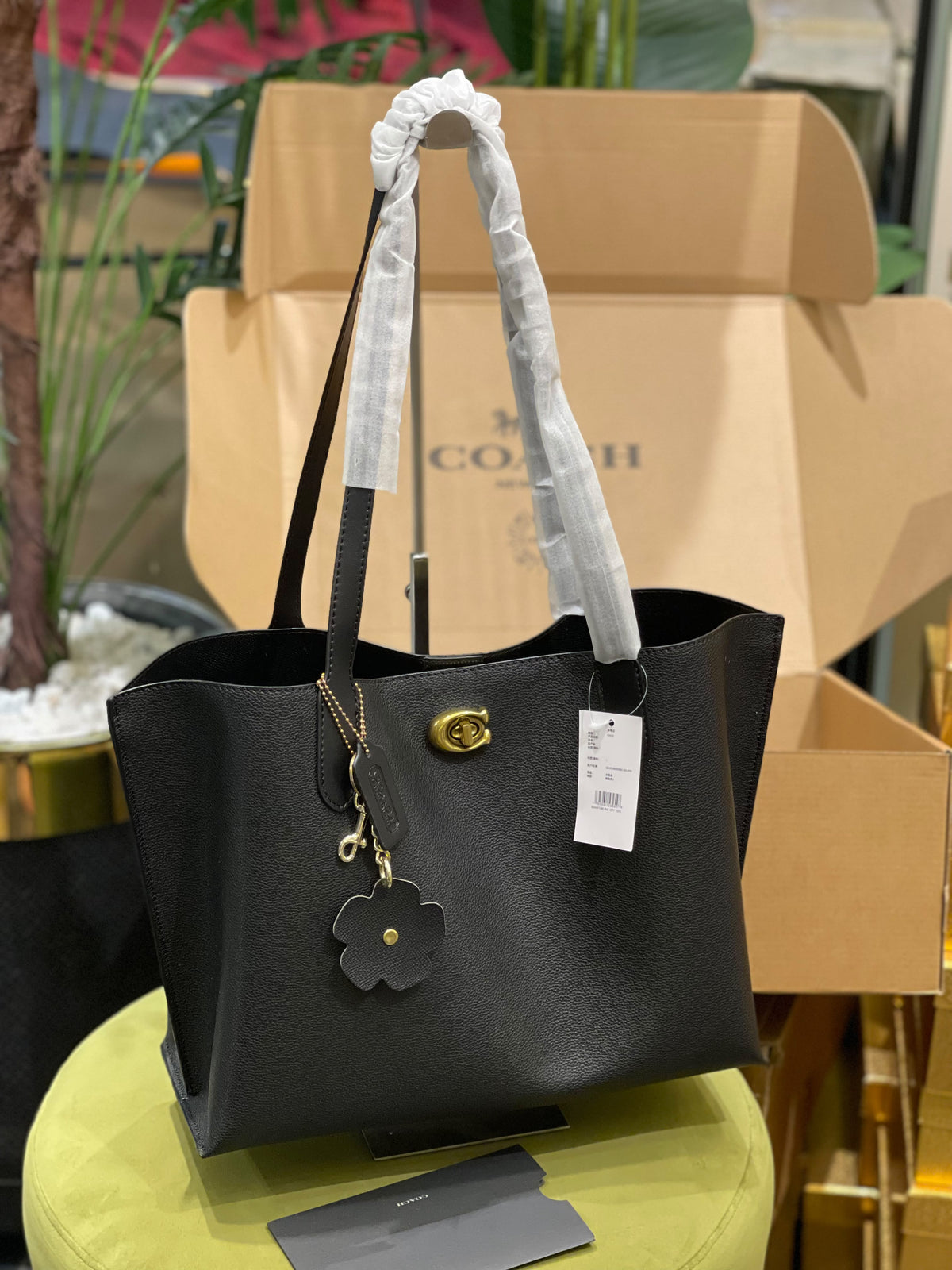 Coach Tote Bag - Black