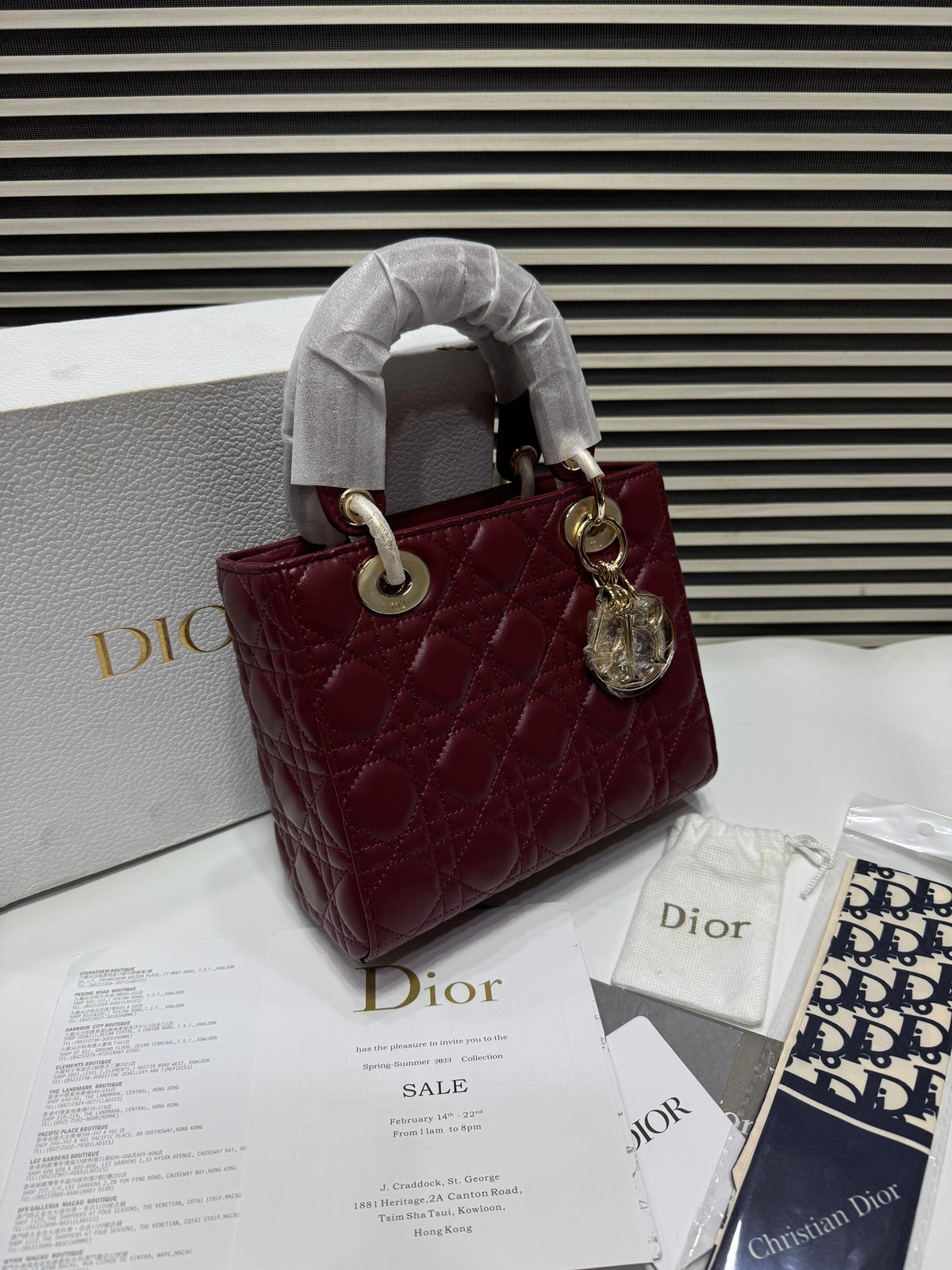 Christian Dior Small Lady Bag