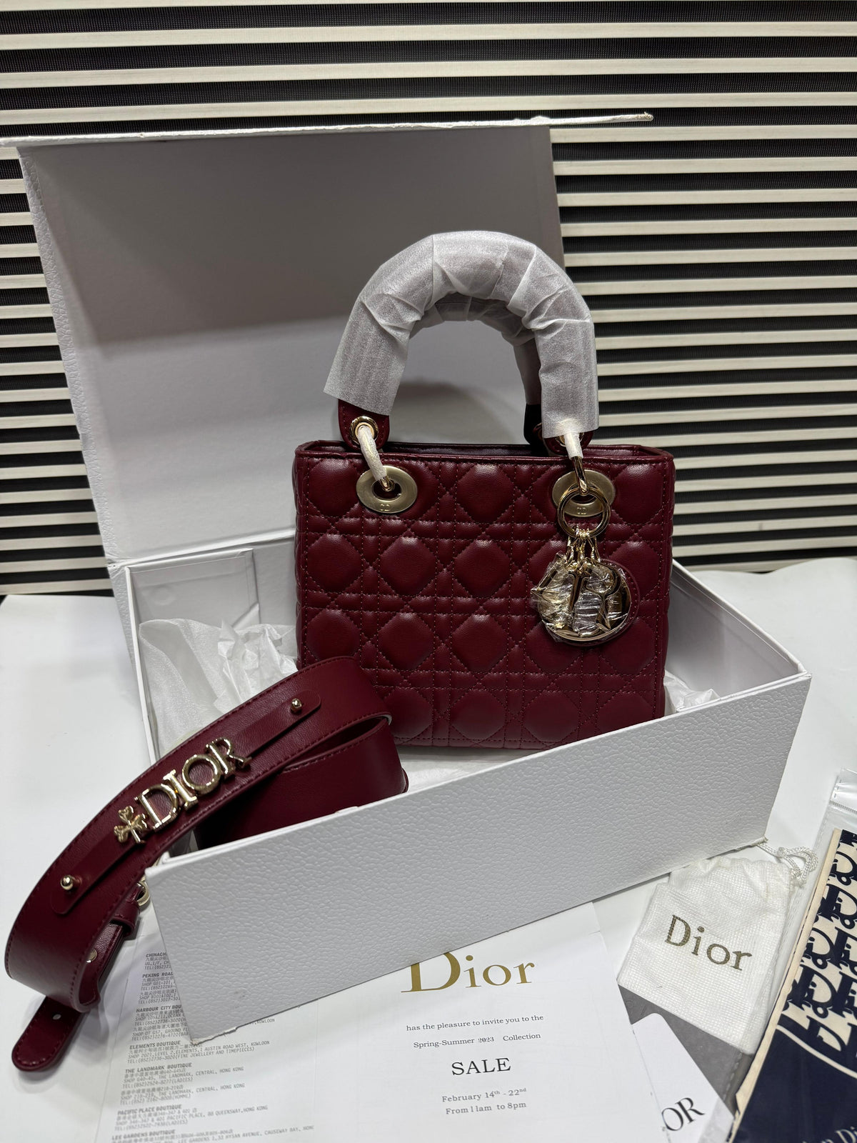Christian Dior Small Lady Bag
