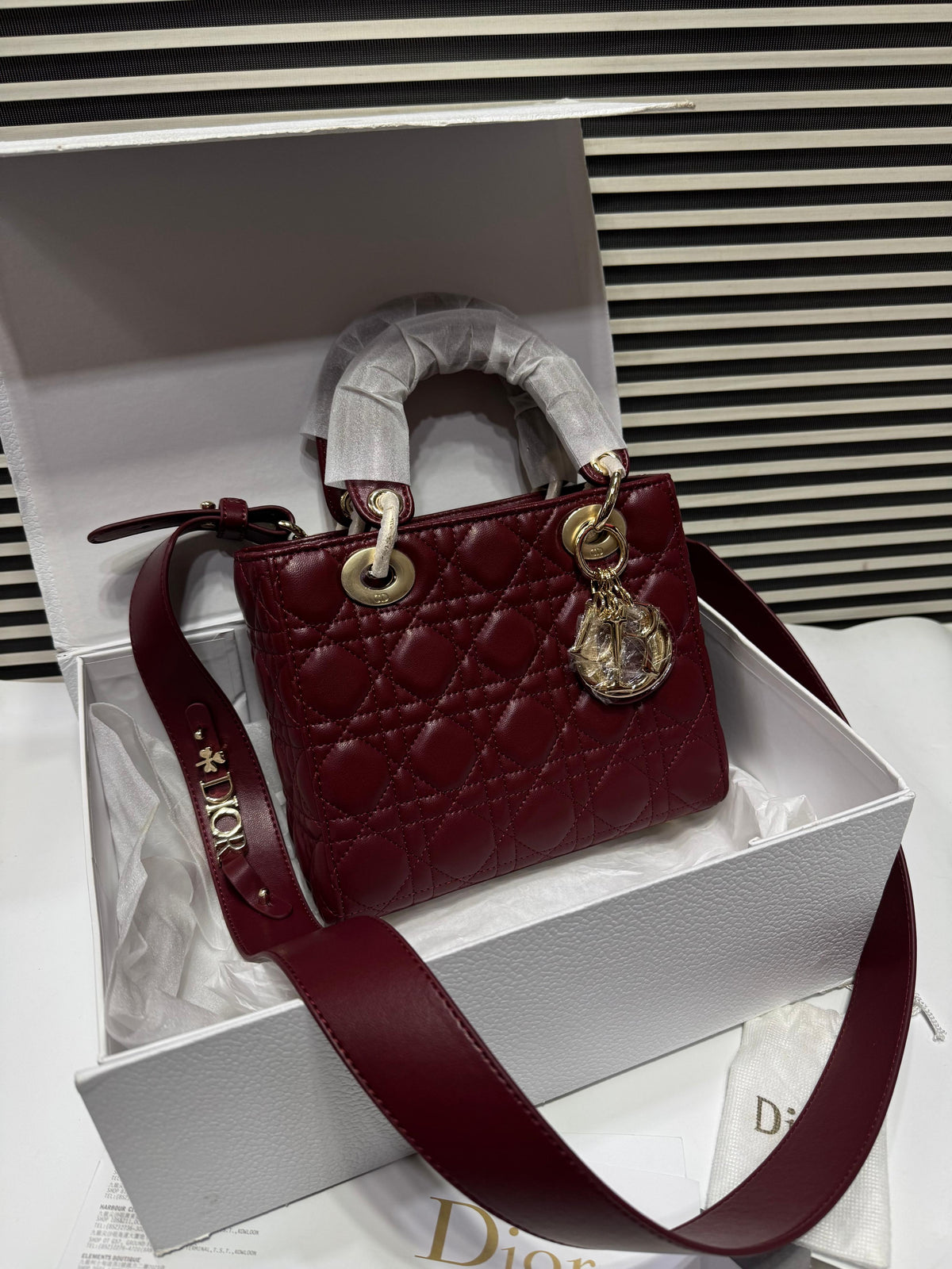 Christian Dior Small Lady Bag