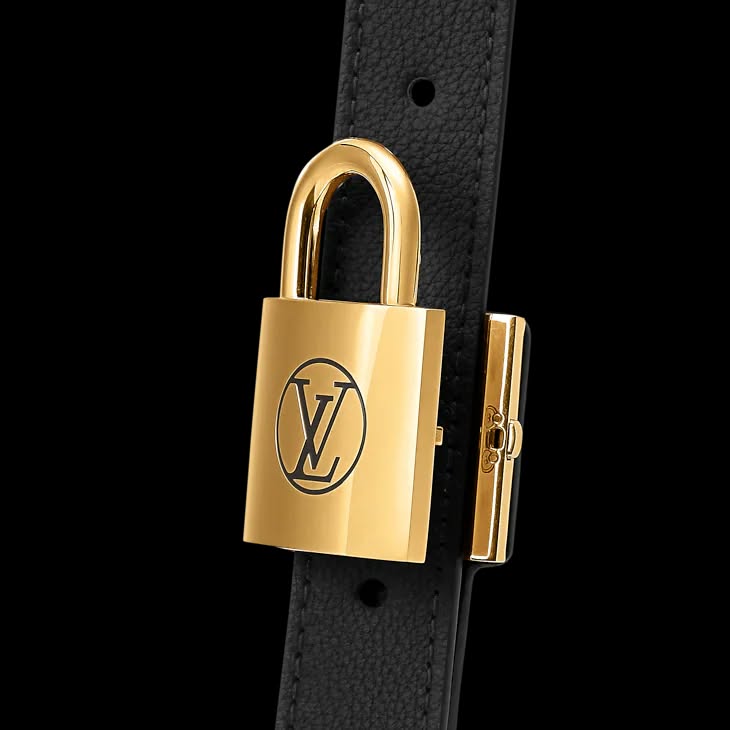 Louis Vuitton Black Leather Handle Bag